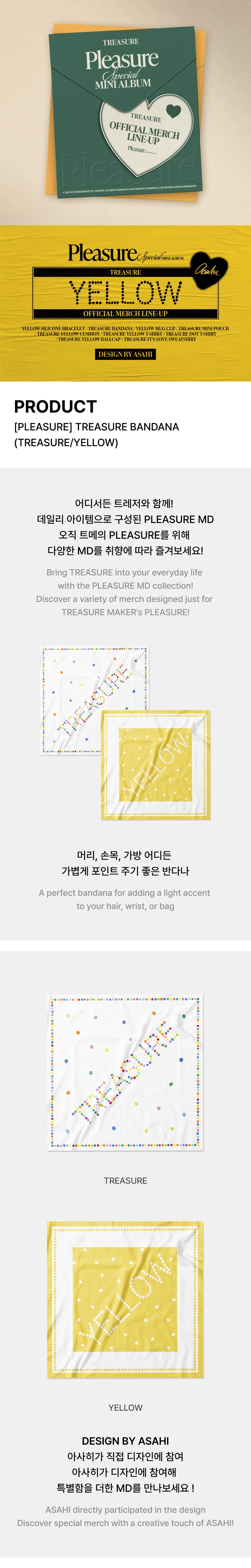 [PLEASURE] TREASURE BANDANA 0 detail