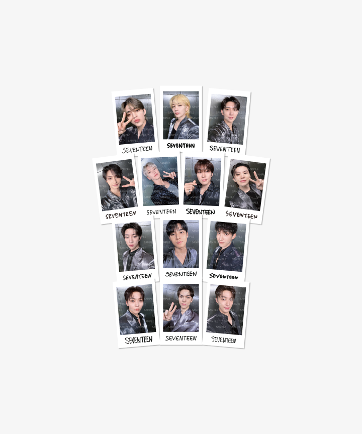 SEVENTEEN | Instant Photo Sticker Card