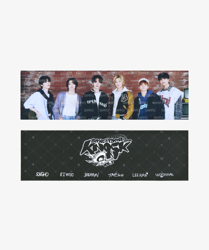 [KNOCK ON Vol.1 IN JAPAN] PHOTO SLOGAN