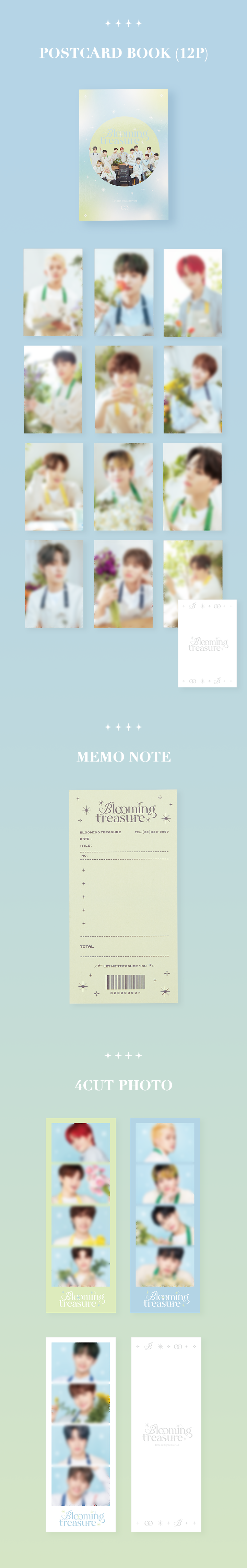 TREASURE blooming weverse 特典 トレカ