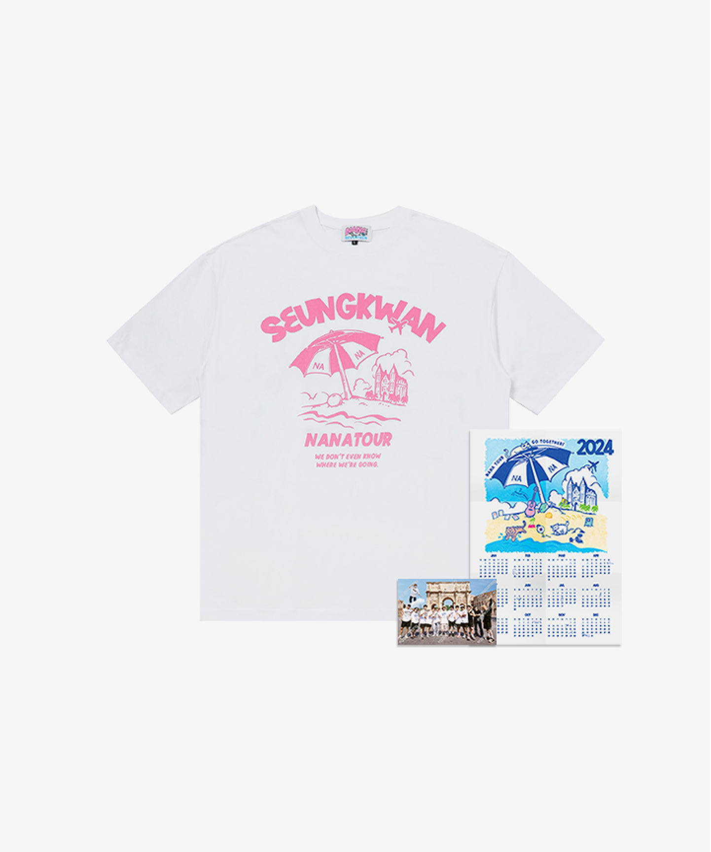 SEVENTEEN | Nanatour T-Shirt (Italy ver.) SEUNGKWAN