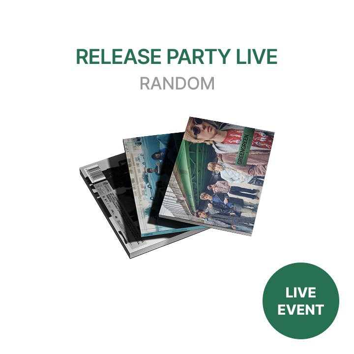 CORTIS GREENGREEN リリースパーティー グッズ CORTIS | [RELEASE PARTY LIVE] The 2nd EP [GREENGREEN] (Random)