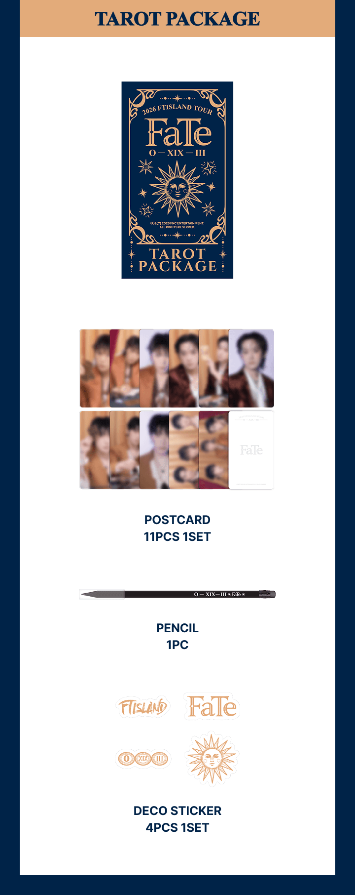 [FaTe] TAROT PACKAGE 2 detail
