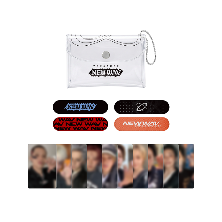^*^様 TREASURE NEWWAV WeverseGlobal 限定トレカ TREASURE | [NEWWAV] TREASURE PVC PHOTOCARD POUCH SET