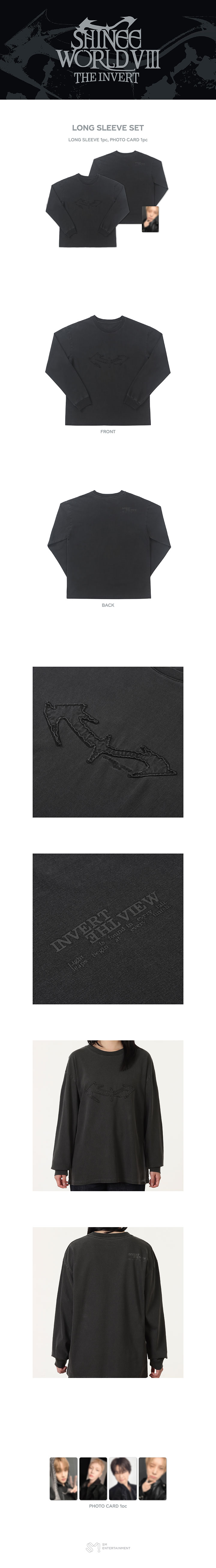 SHINee World VIII The Invert MD Long Sleeve Set – Kpop Omo