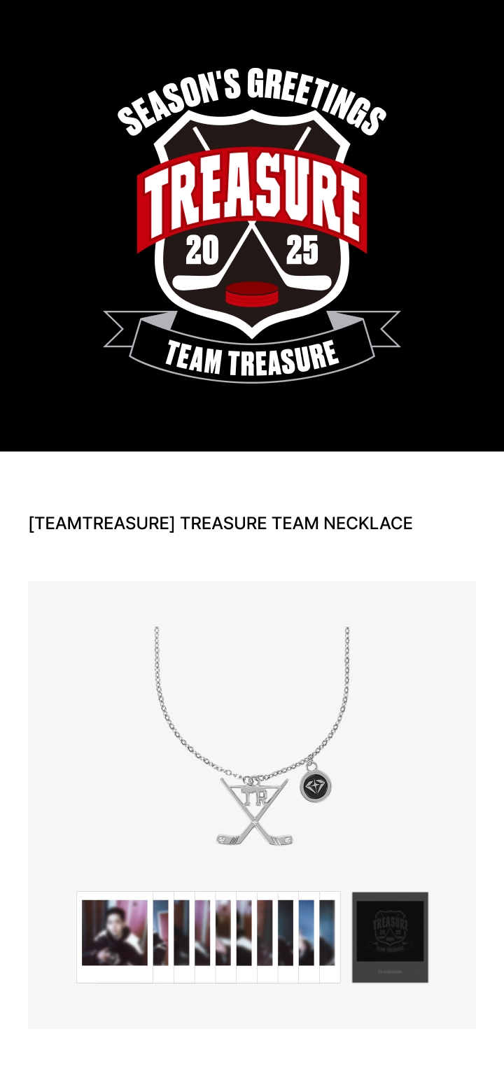 [TEAMTREASURE] TREASURE TEAM NECKLACE 0 detail
