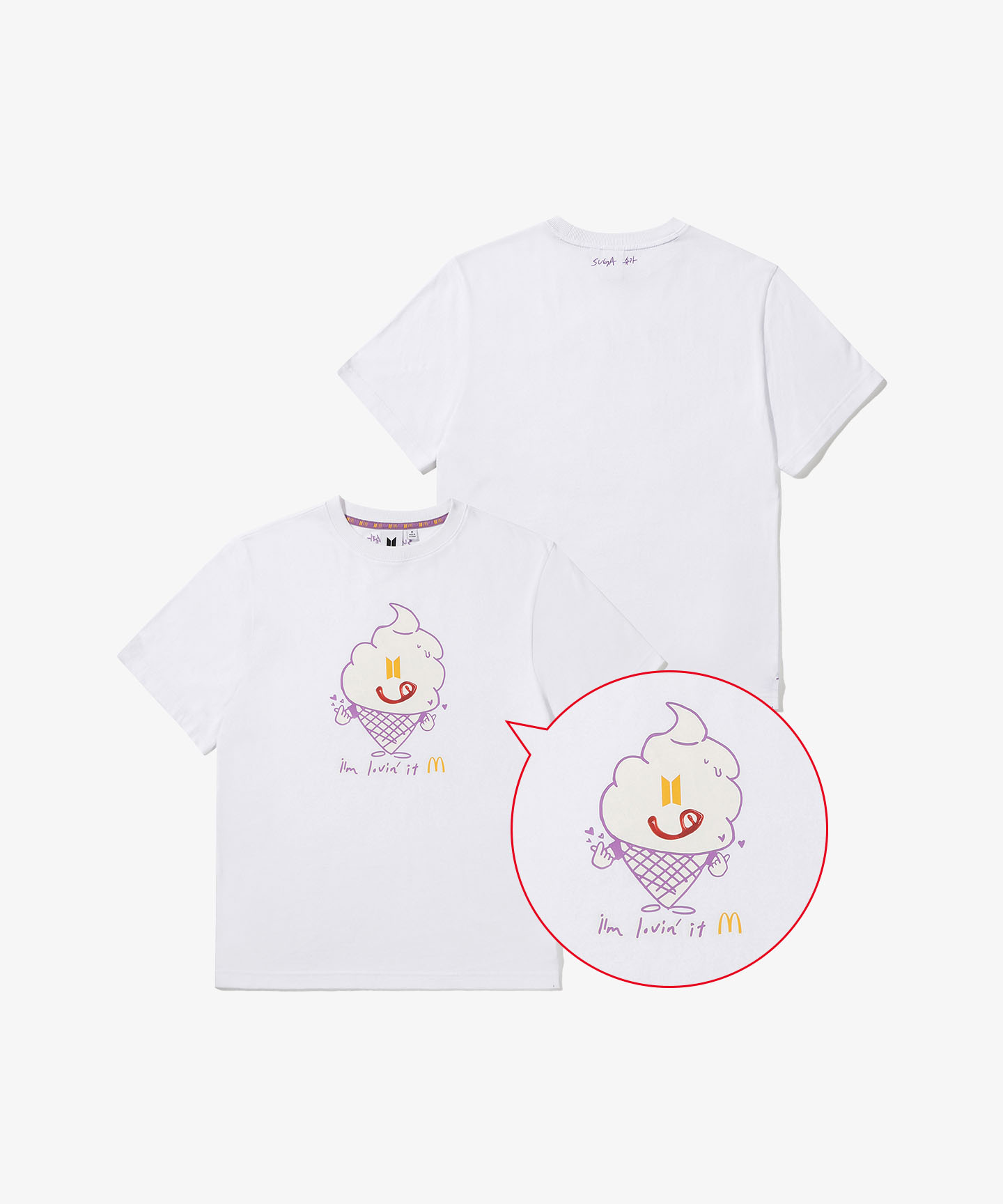 BTS | BTSxMcD] SAUCY S/S T-SHIRT (SUGA)