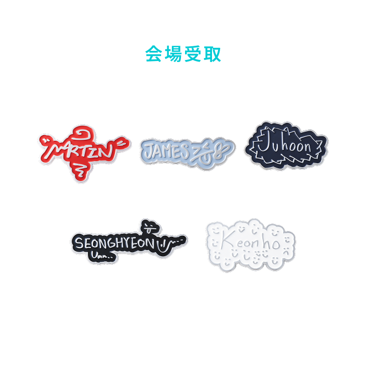 [PUT YOUR PHONE DOWN IN JAPAN]PINS, listed by the store