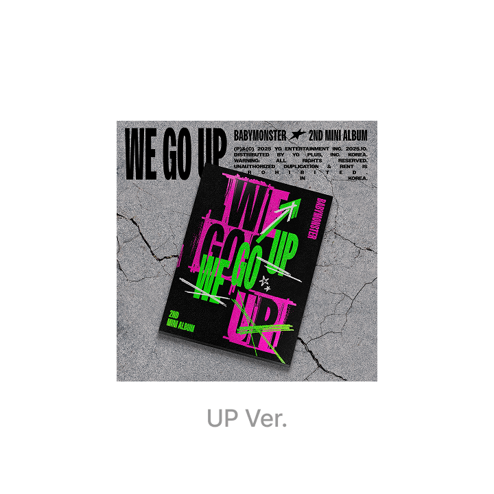 BABYMONSTER 2nd MINI ALBUM [WE GO UP] UP Ver.