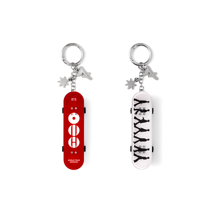 BTS – Mini Skateboard Keyring