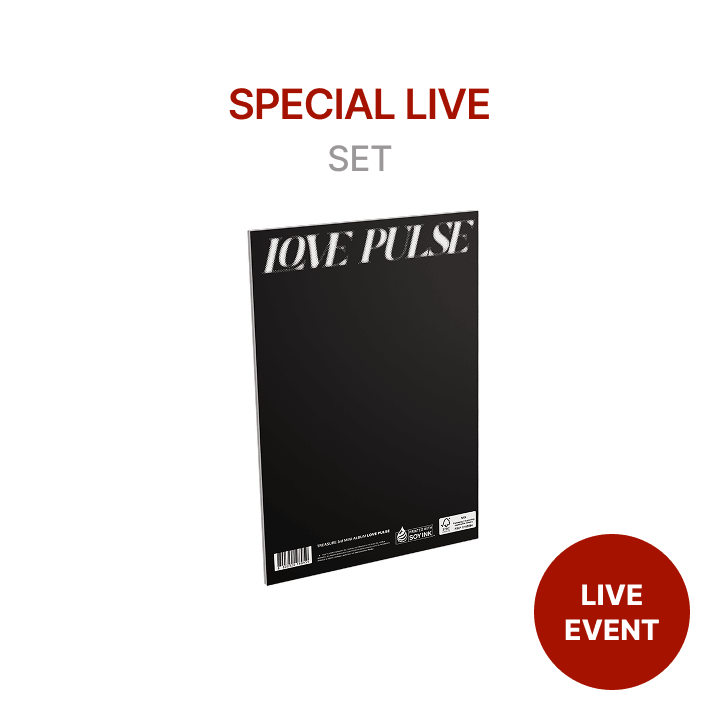 [SPECIAL LIVE] 3rd MINI ALBUM [LOVE PULSE] SPORTY VER. (Set)