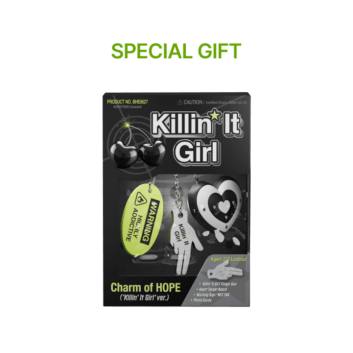 BTS- [SPECIAL GIFT] ‘Charm of HOPE’ (‘Killin’ It Girl’ ver.)