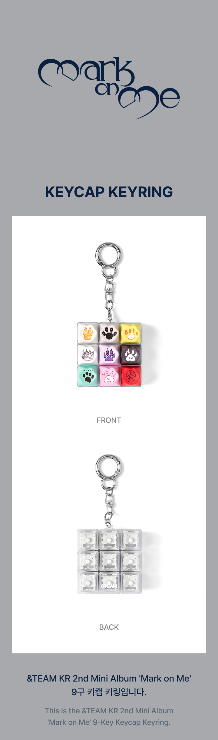 KEYCAP KEYRING 0 detail