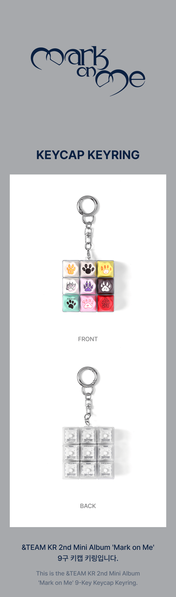 KEYCAP KEYRING 0 detail