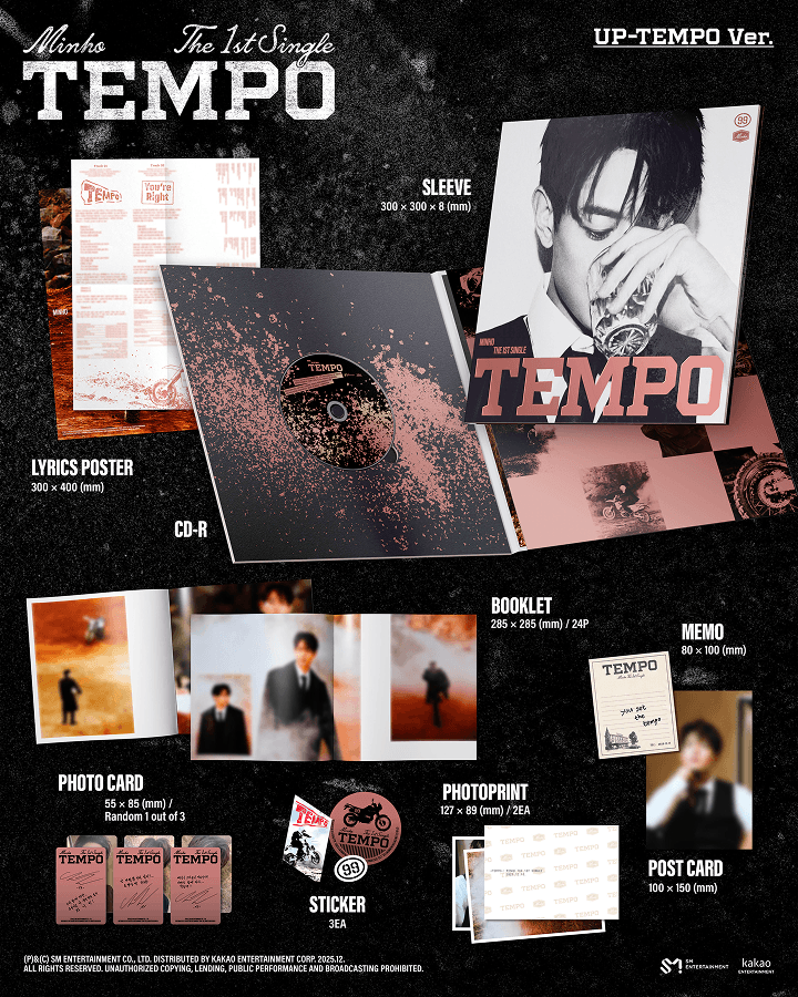 The 1st Single [TEMPO] Set 1 detail