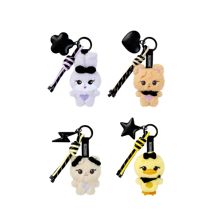 [BPCOLLECTION] BLACKPINK CHARACTER PLUSH KEYRING_SLIM