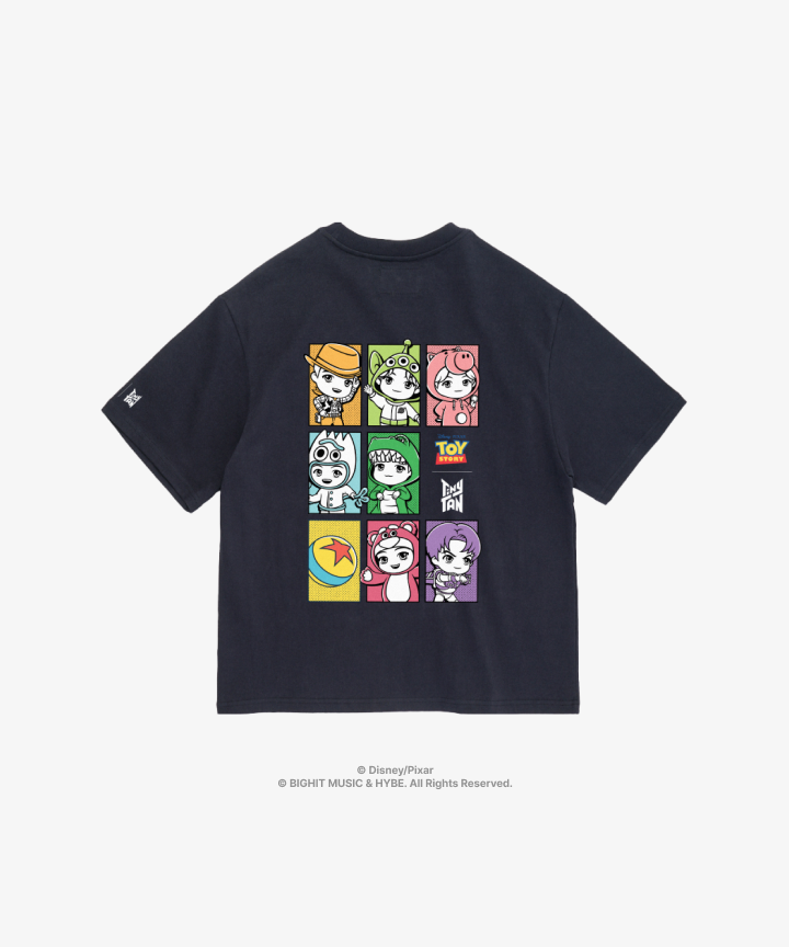 BTS | Graphic Tee (Navy)