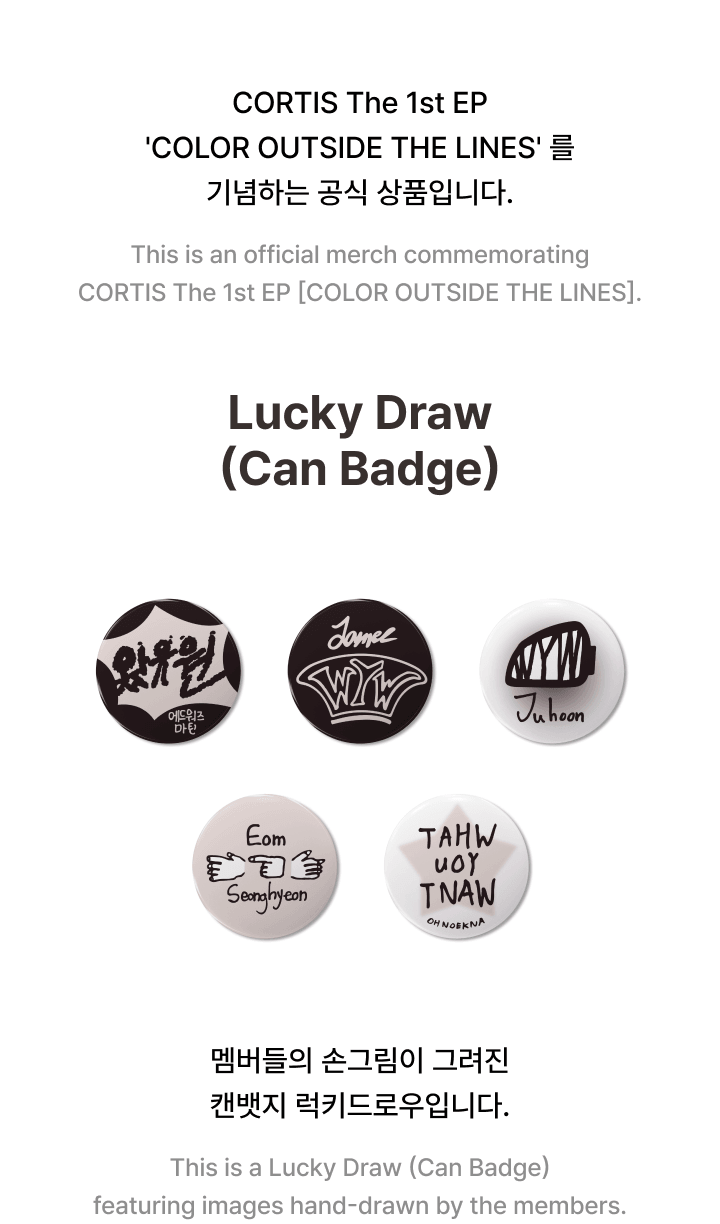 Lucky Draw (Can Badge) 1 detail