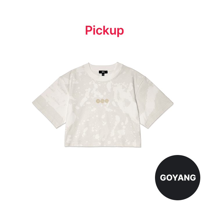BTS – S/S CROP T-SHIRT (WHITE)