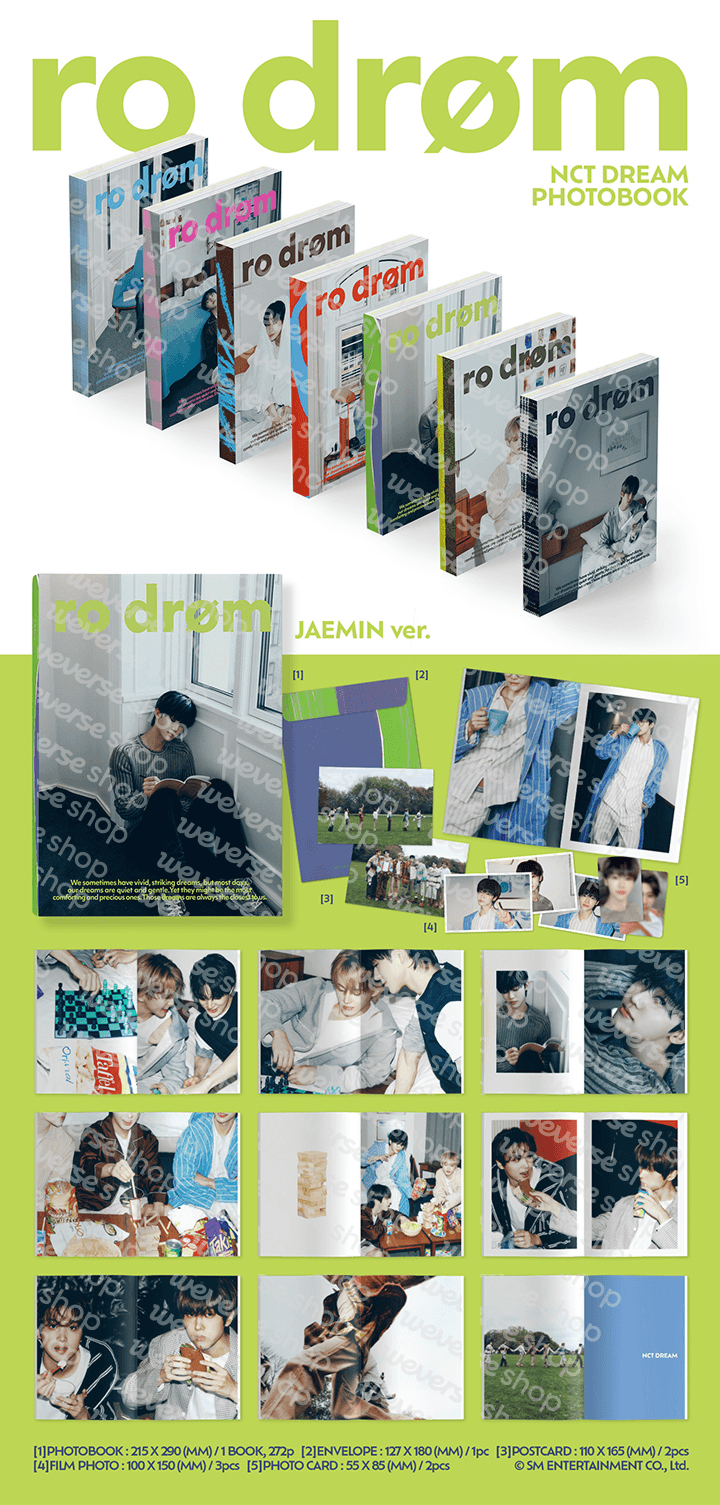 NCT DREAM PHOTOBOOK [Ro drøm] JAEMIN ver. 0 detail