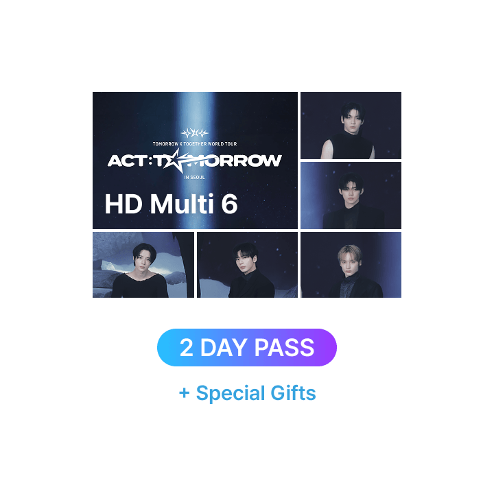 TXT <ACT : TOMORROW> IN SEOUL HD Multi-view (2 DAY PASS) + SPECIAL GIFTS