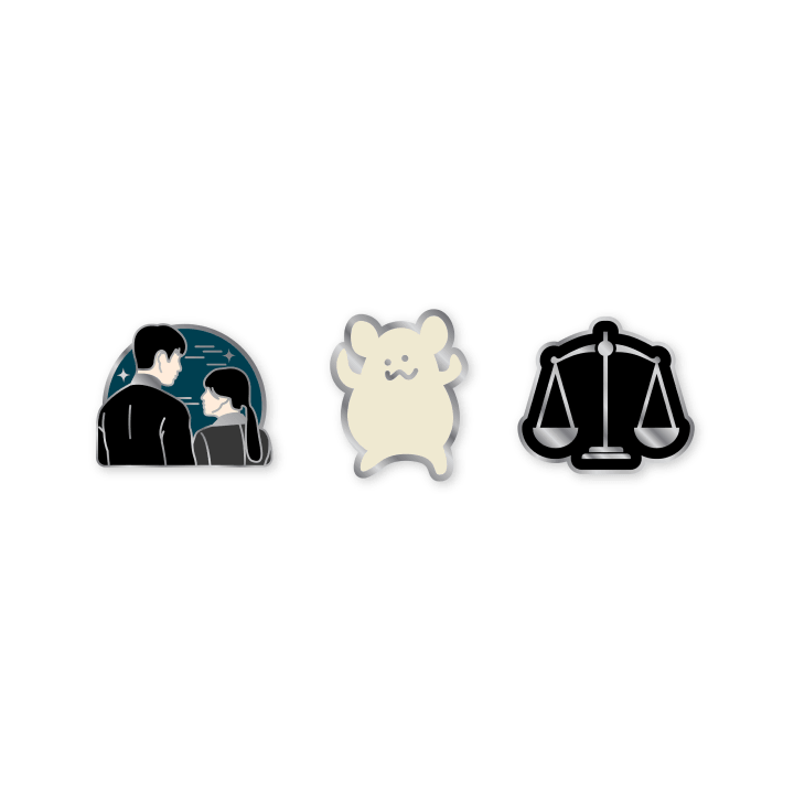 [Our Unwritten Seoul] METAL BADGE