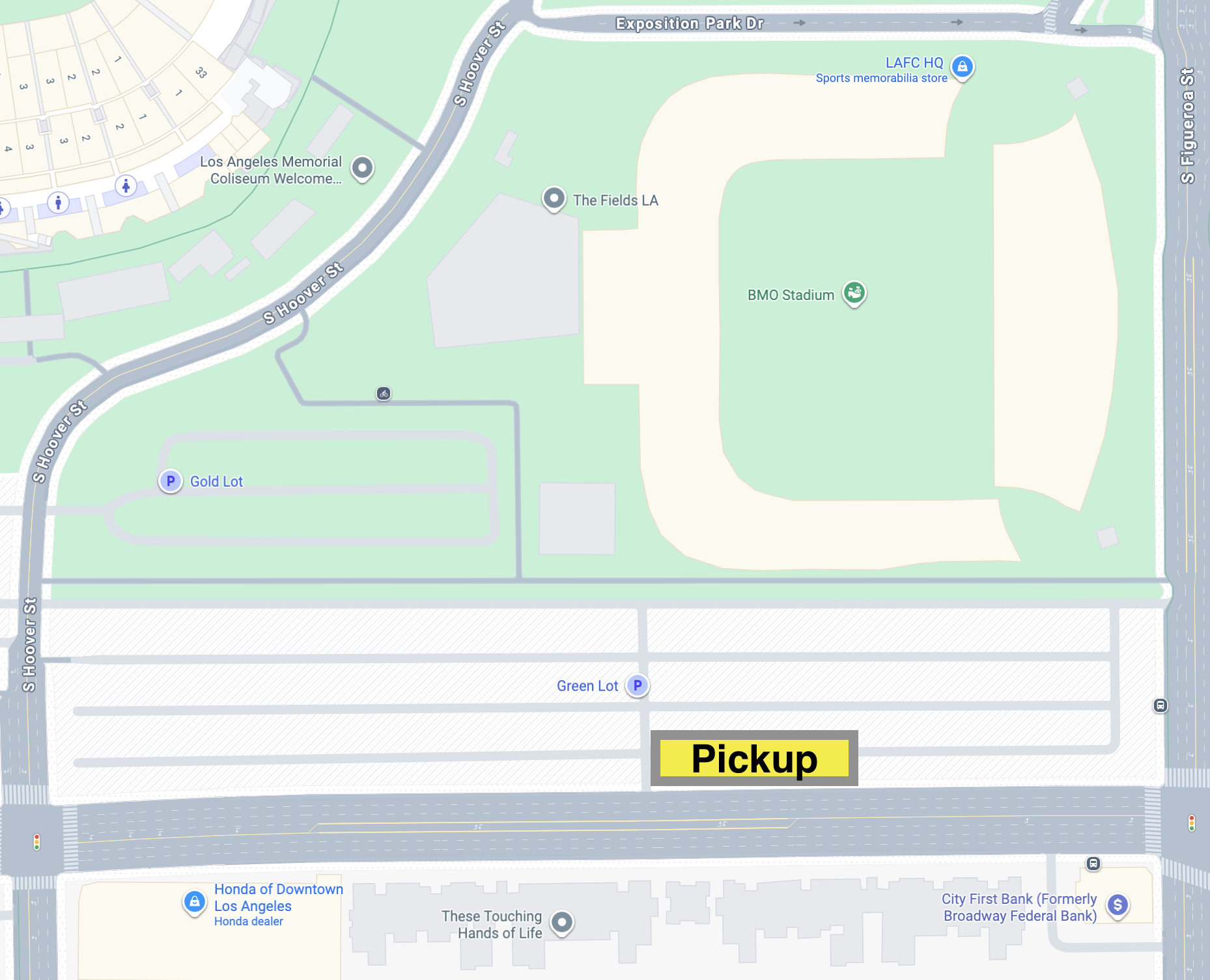 ENGENE Zone @ BMO Stadium - Green Lot