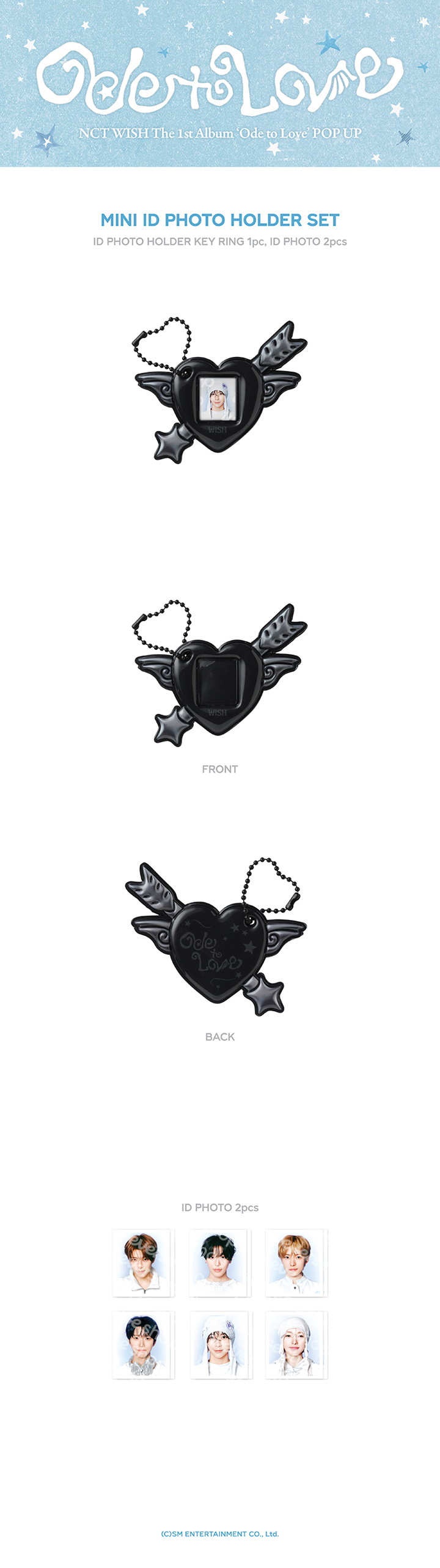 MINI ID PHOTO HOLDER SET 1 detail