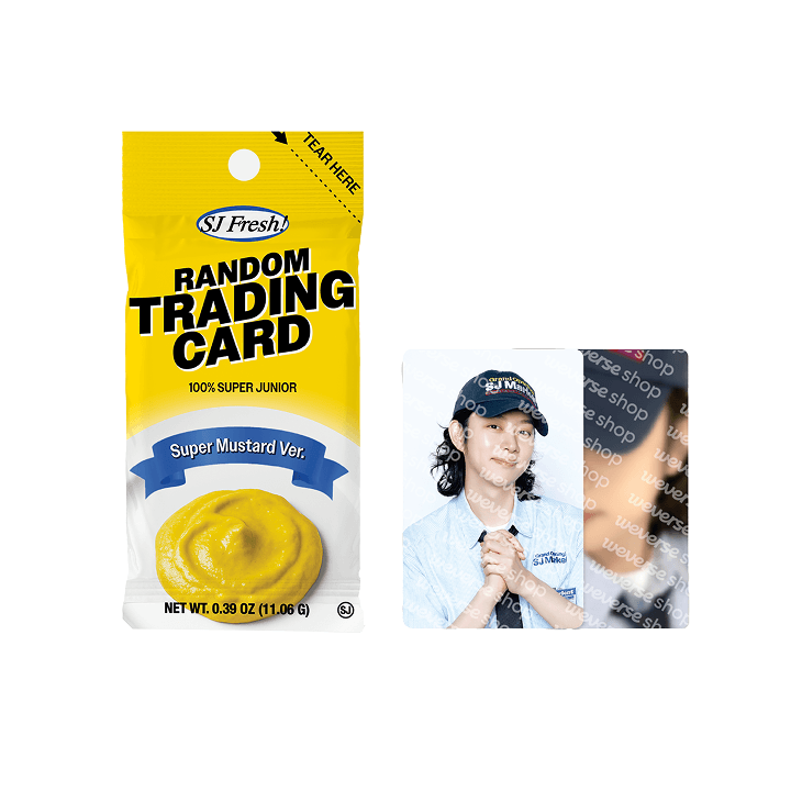 RANDOM TRADING CARD SET (SUPER MUSTARD ver.)