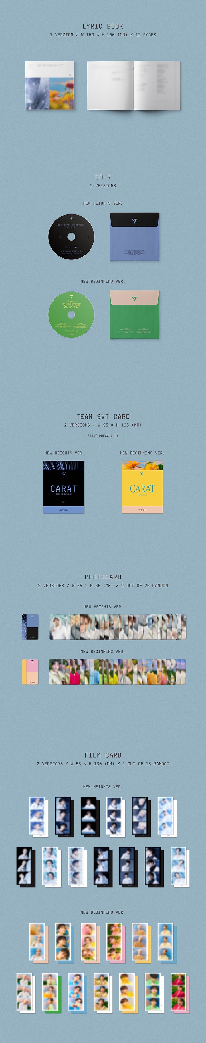 4th Album Repackage 'SECTOR 17’ (NEW HEIGHTS Ver.) 1 detail