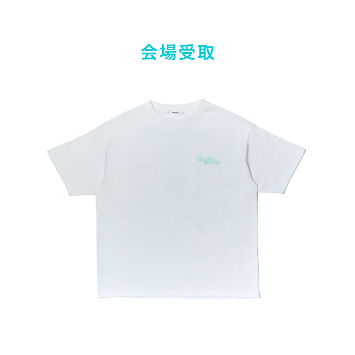 &TEAM | [BLAZE THE WAY]S/S T-SHIRT WHITE (TYPE-B)