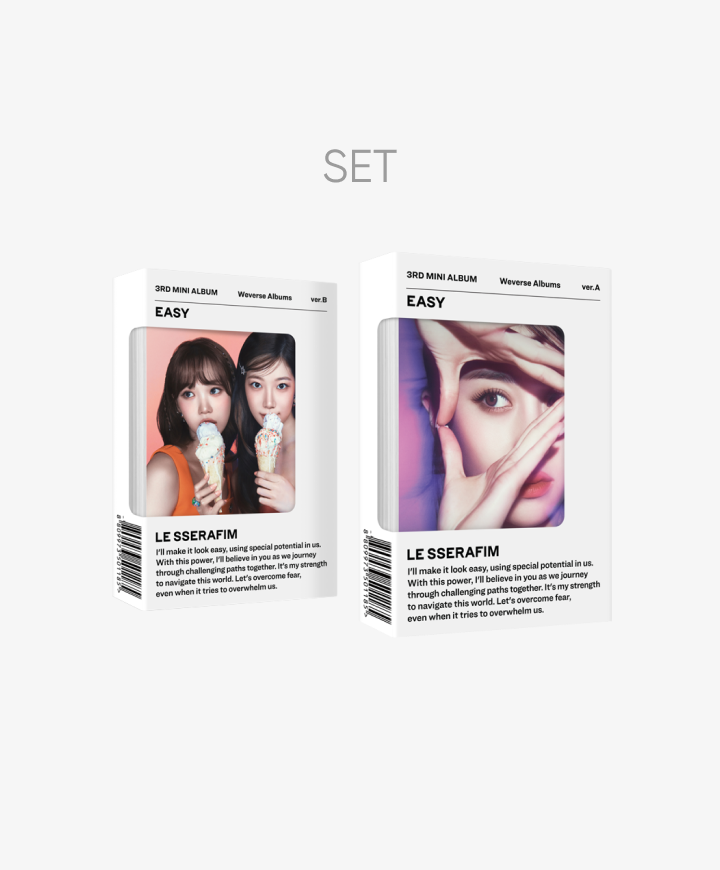 LE SSERAFIM | [SHOWCASE GIFT] 3rd Mini Album 'EASY' (Weverse