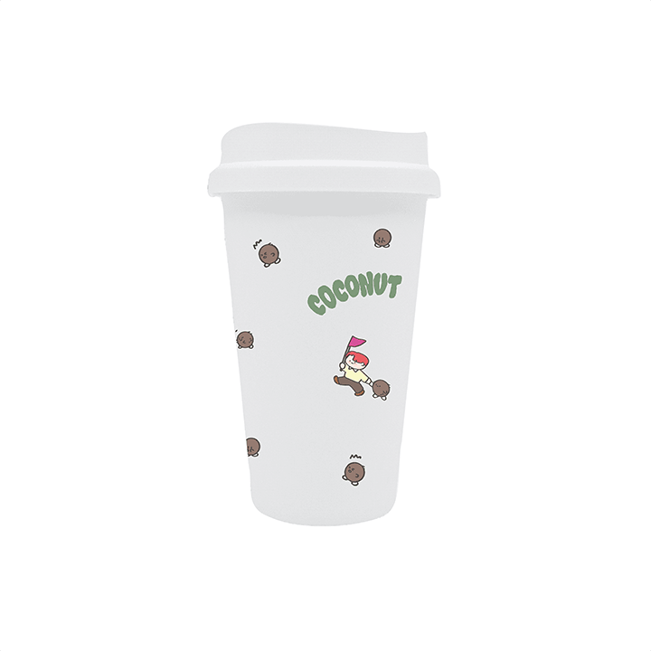 Coconut Reusable Tumbler (Translucent)