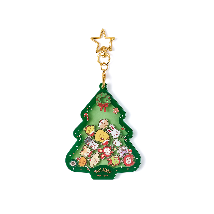 [MINITEEN]Acrylic Shaker Keyring Green