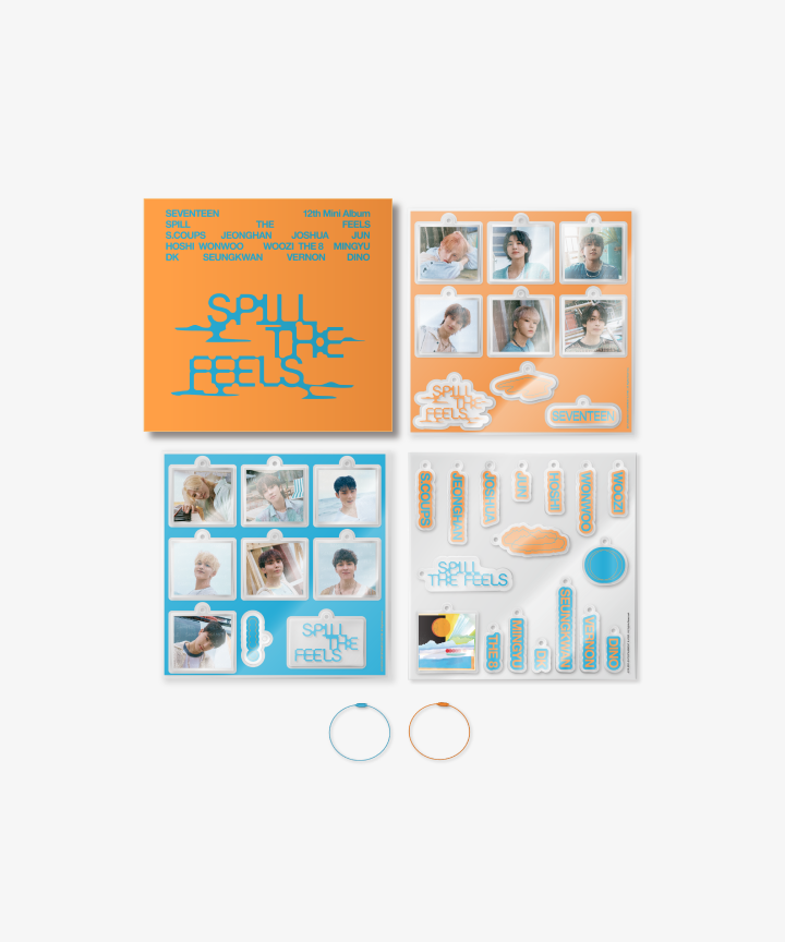 SEVENTEEN | DIY Acrylic Photo Keyring Set (FEEL YOU ver.)
