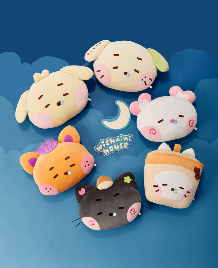 NCT WISH wishnini house MEDIUM PLUSH CUSHION 0 detail