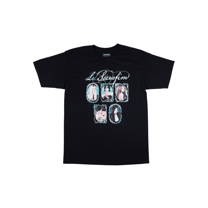 LE SSERAFIM | [US Exclusive] Photo S/S T-Shirt (Black)