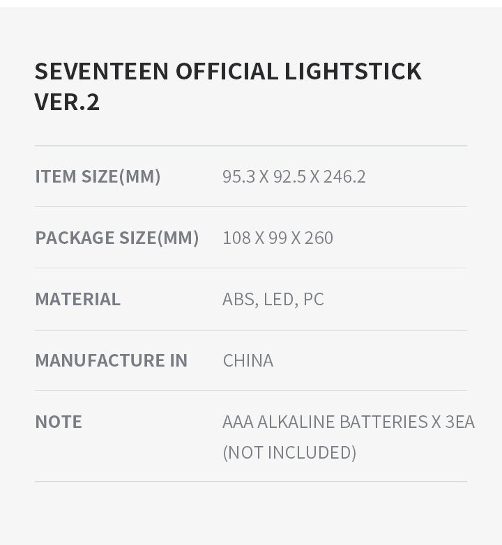 Official LightStick Ver.2 3 detail