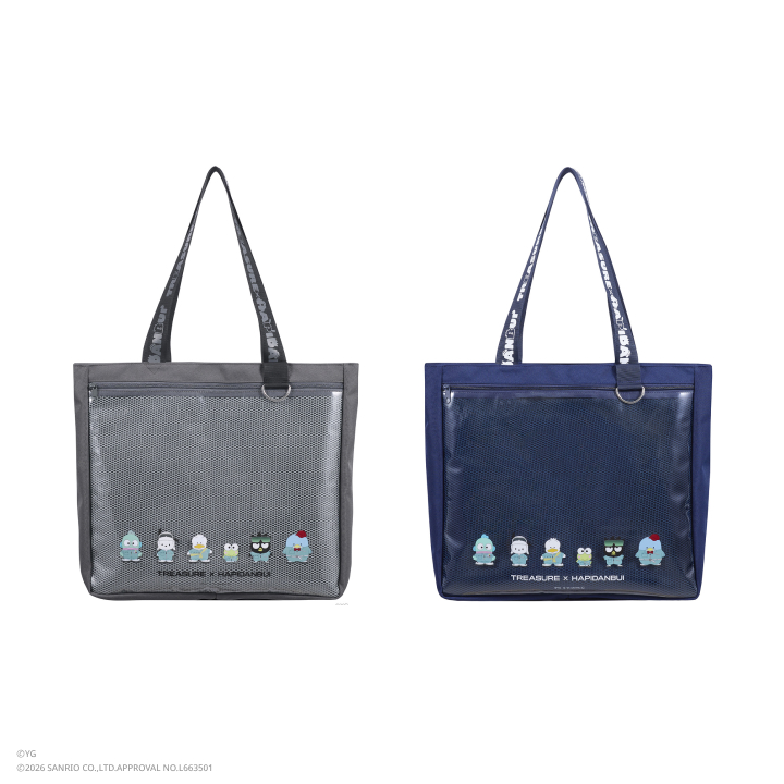 [TREASURE×HAPIDANBUI]テイクアウトバッグ（DARK GRAY/NAVY）