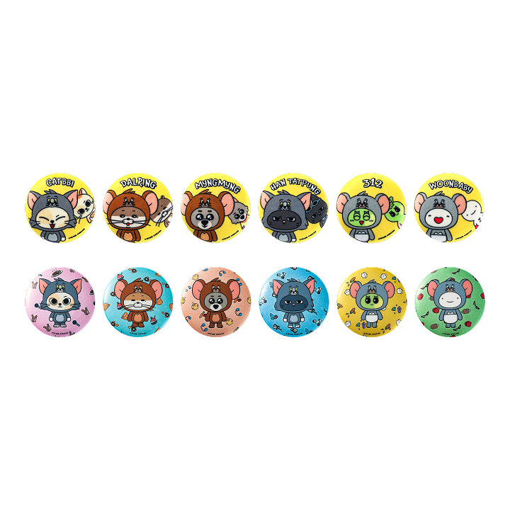 [TOM and JERRY]CAN BADGE
