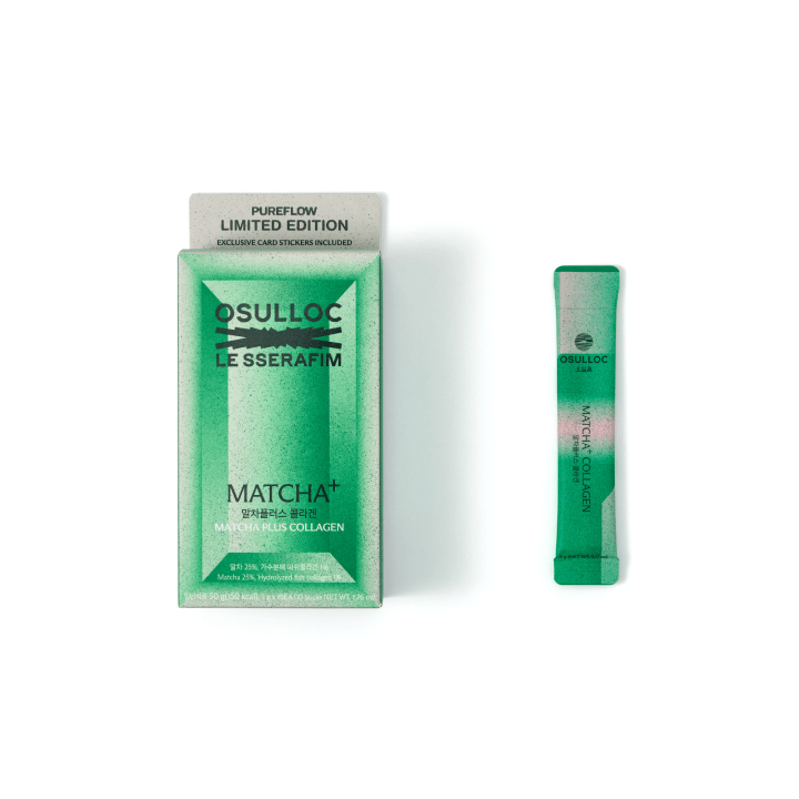 LE SSERAFIM – [LE SSERAFIM x OSULLOC] MATCHA+ COLLAGEN