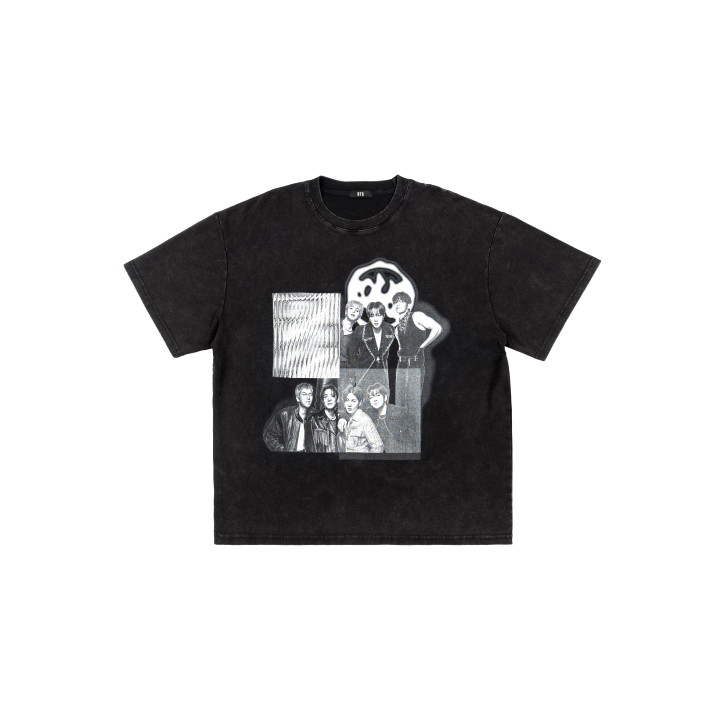 BTS | [US Exclusive] S/S Photo T-Shirt (Black)