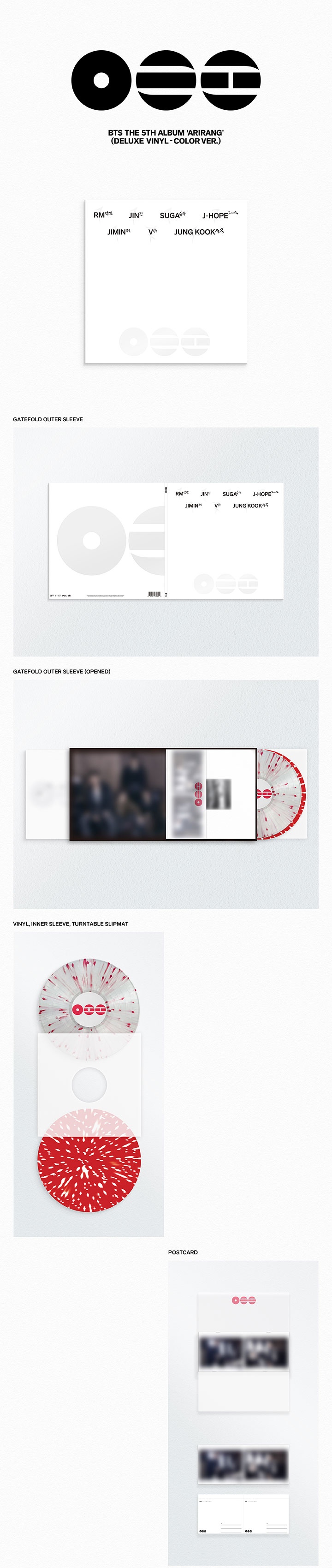 'ARIRANG' (Deluxe Vinyl) (Random) 2 detail