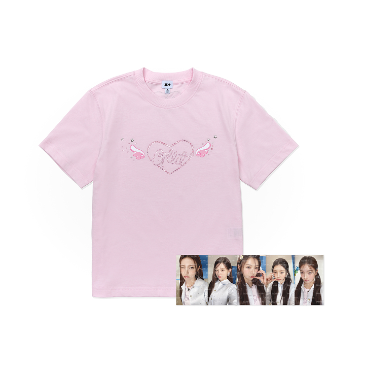 [2025 ILLIT GLITTER DAY IN SEOUL] Cubic Crop T-Shirt