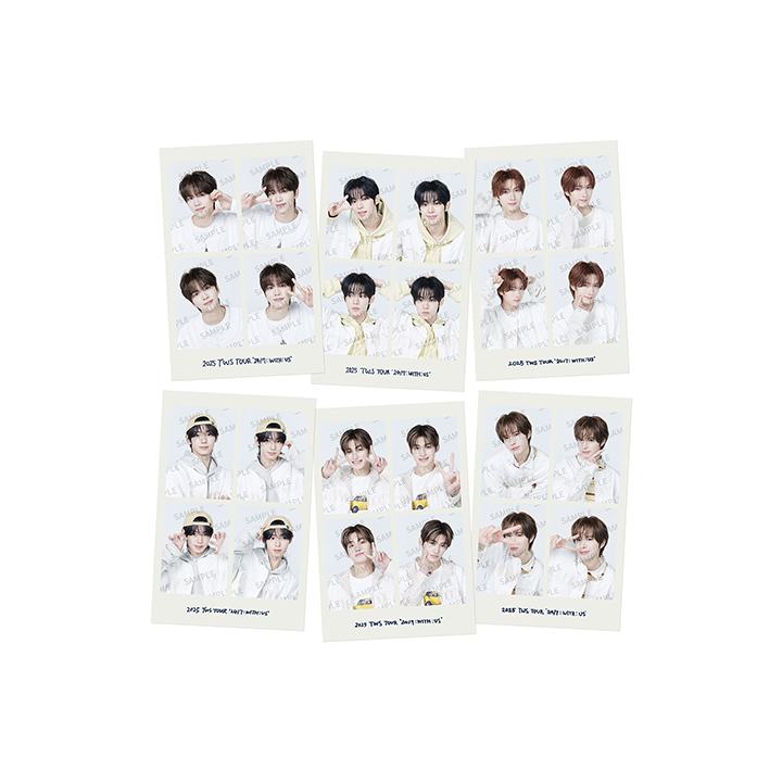 [24/7:WITH:US] 4-CUTS PHOTO SET