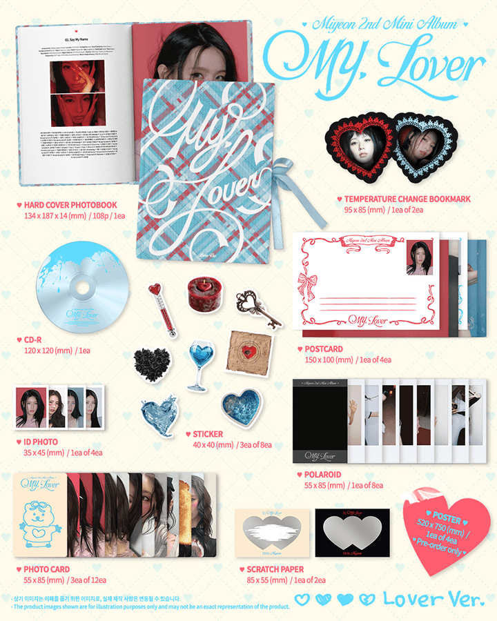 [dingo music GIFT] 2nd Mini Album [MY, Lover] Random 2 detail