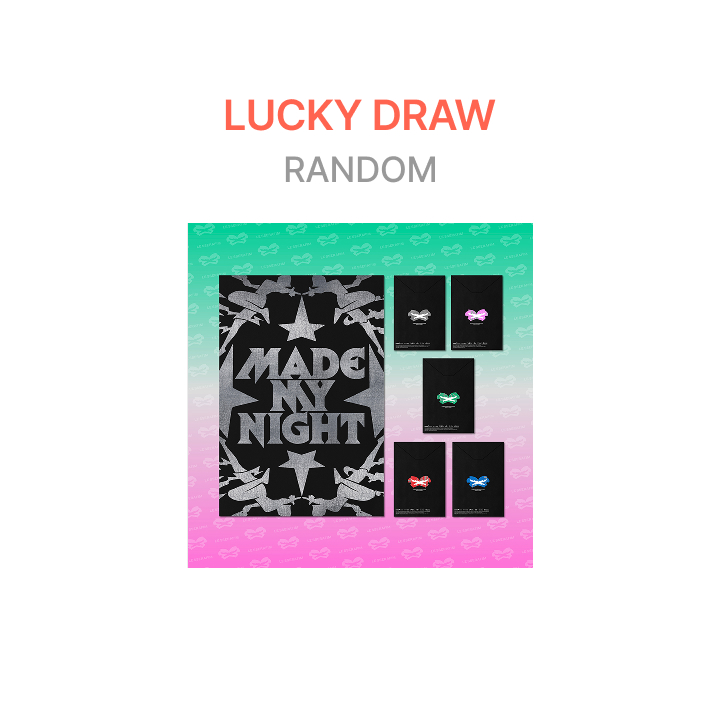 【先着ラッキードロー対象商品】単品ランダム['Made My Night'](COMPACT ver.)