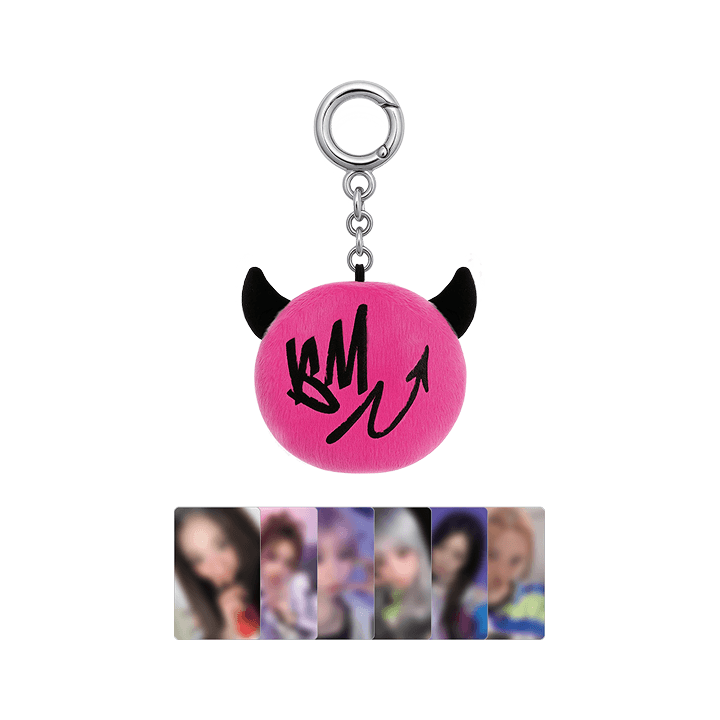 [WEGOUP] BABYMONSTER PSYCHO PLUSH KEYRING_0
