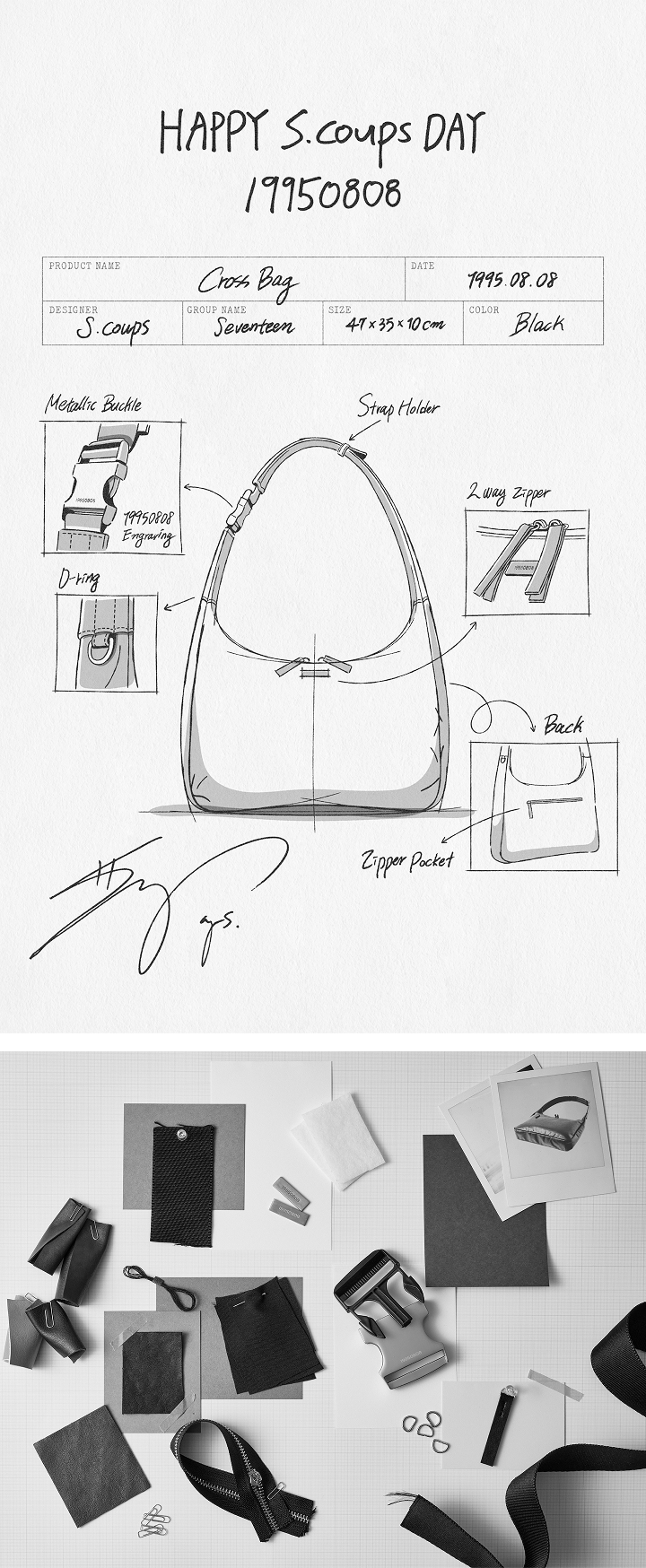 SEVENTEEN エスクプス バースデー グッズ バパケ クロスバック - メルカリ