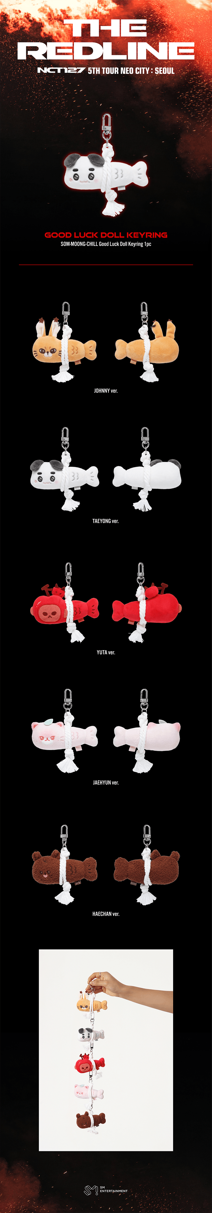 SOM-MOONG-CHILL GOOD LUCK DOLL KEYRING 0 detail
